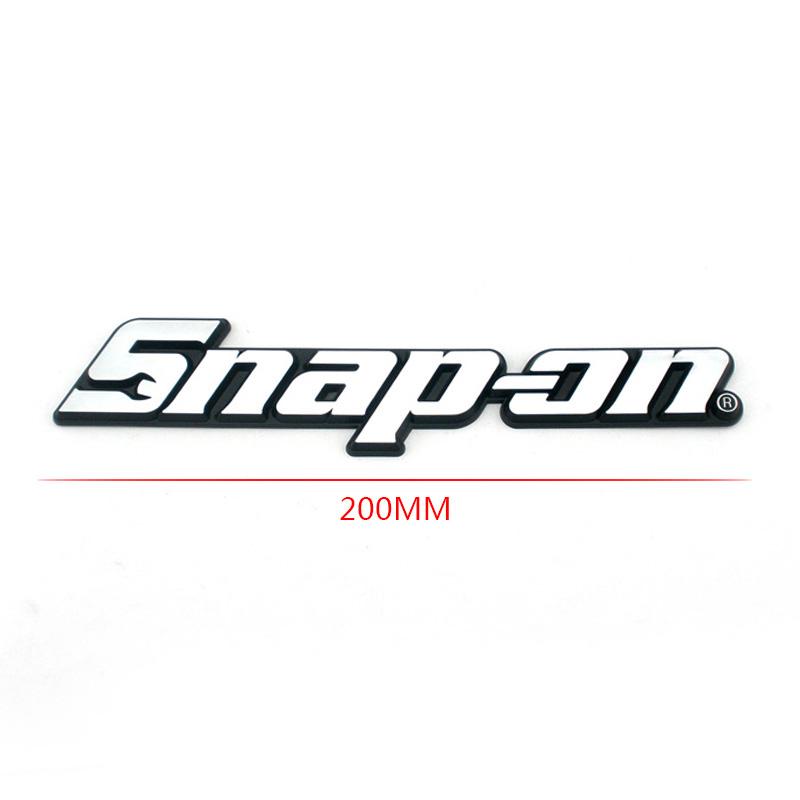 3D OEM Snap On Chrome Plastic Metal Emblem Badge Logo for BMW Car Accessories Carbon Gloss Look 200mm