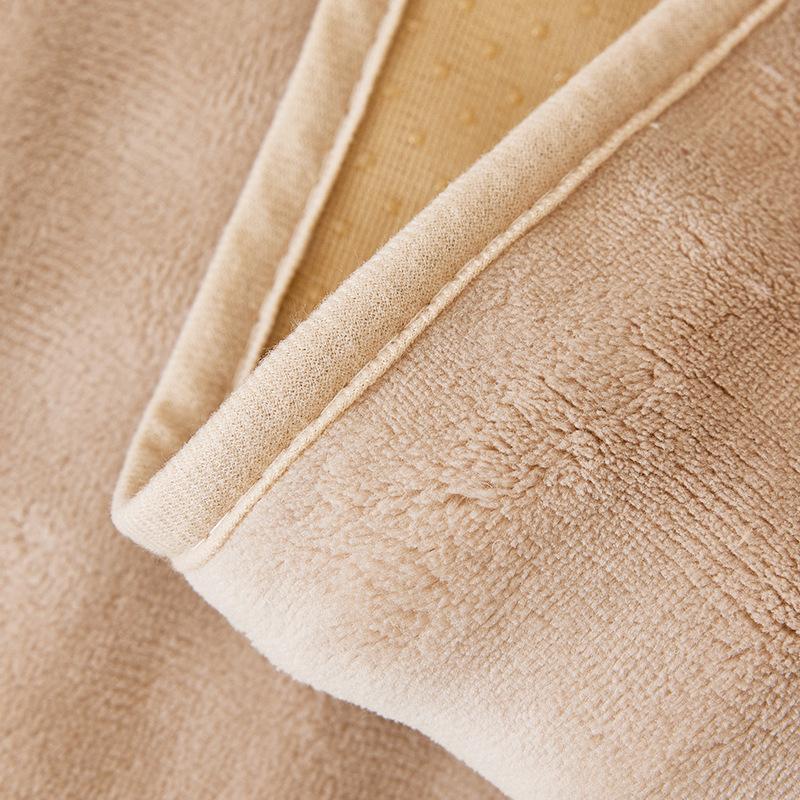 Warm Non-Slip Sofa Cushions Winter Thicken Plaid Plush Sofa Cover Living Room Flannel Couch Covers Universal Armrest Back Towel