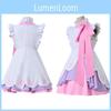 Sweet And Lovely Cosplay Costume Set Hatsune Miku Long Hair Princess