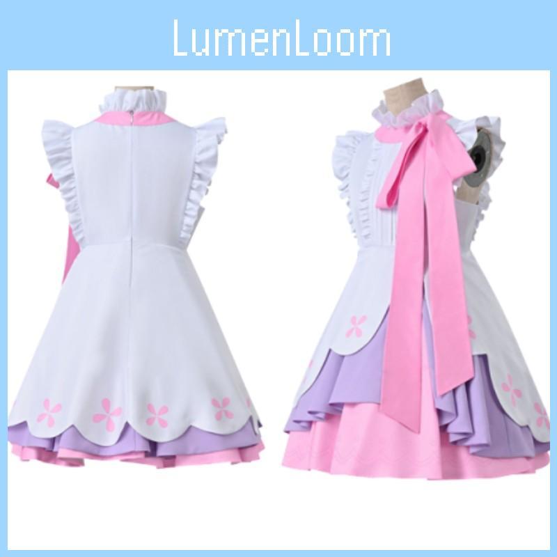 Sweet And Lovely Cosplay Costume Set Hatsune Miku Long Hair Princess