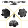 Gas Fuel Cap Tank Petrol Cover For Motorcycle Black Aluminum Alloy Accessories