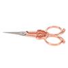 Vintage Scissors Stainless Steel Carved Handle Effort Saving Multifunction Craft Scissors for Embroidery Craft Art