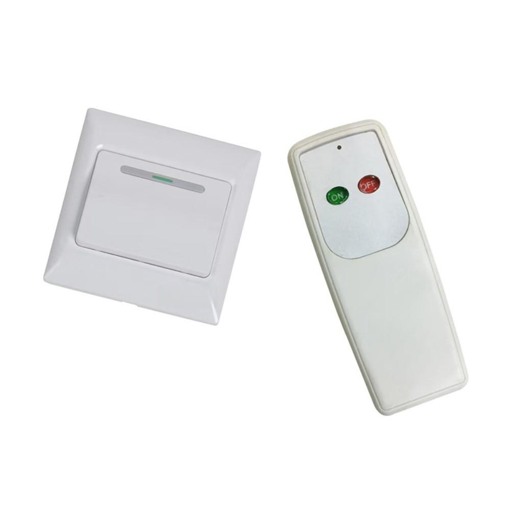 86mm Wireless Remote Control Switch for For home Lighting AC220V 1-3 Channel Wall Mount Controller with 80m Range