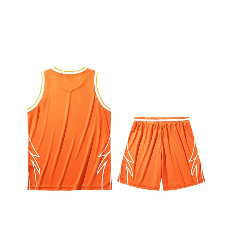 Anta CUBAL League Equipment V-Neck Breathable Quick-Dry Sleeveless Vest Striped Loose Shorts Basketball Set Men basketball set 152431212-6