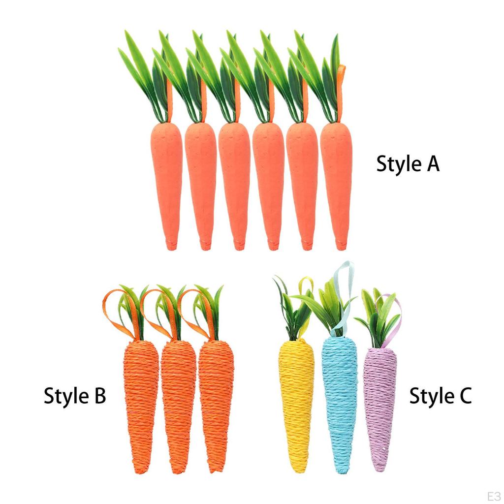 Carrot Decor Set for Easter Celebrations