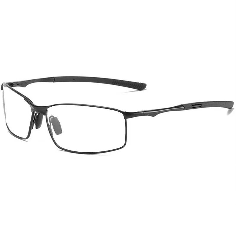 Anti-Glare Square Myopia Sunglasses Men Fashion Metal Driving Prescription Sun Glasses For Male 0 -0.5 -0.75 To -6.0