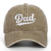 1pc Fashion DAD MOM Embroidery Baseball Caps Adjustable Couple Hiphop Baseball Hats Distressed Faded Cap Vintage Sunscreen Hats