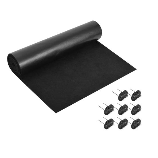 

Защитный коврик для дна бассейна Впитывающий войлок Коврик для дорожки Коврик для земли спа-бассейна Нескользящий Защитник пола Коврик для дорожки для надземных бассейнов Защищает газон бассейна темно-серого