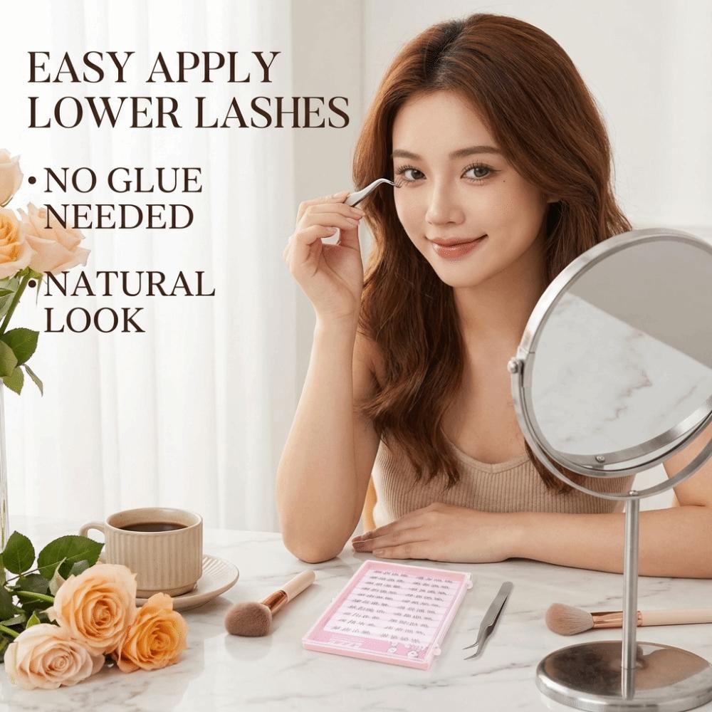 Gentle DIY Lashes Extension Black Lower Fake Eyelashes Self Adhesive Lower False Eyelashes  Party