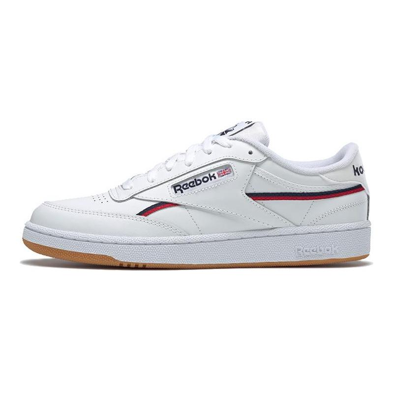 Reebok Club C 85 Black White Red Skate Shoes 'Black White Red' FW4299