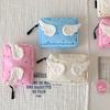 Ins Dots Mini Wings Cute Wallet Coins Wallet Portable Sanitary Pad Bag Mini Makeup Bag Earphone and Lipstick Organizer Pouch