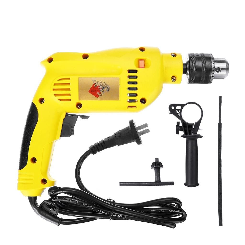 13MM Brushless Motor Electric Handheld Impact Drill Hammer Drill Impact Drill Multi-function Torque Driver Tool 1880W