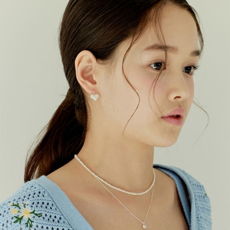 Murmur [925silver]Adorable Pearl Necklace