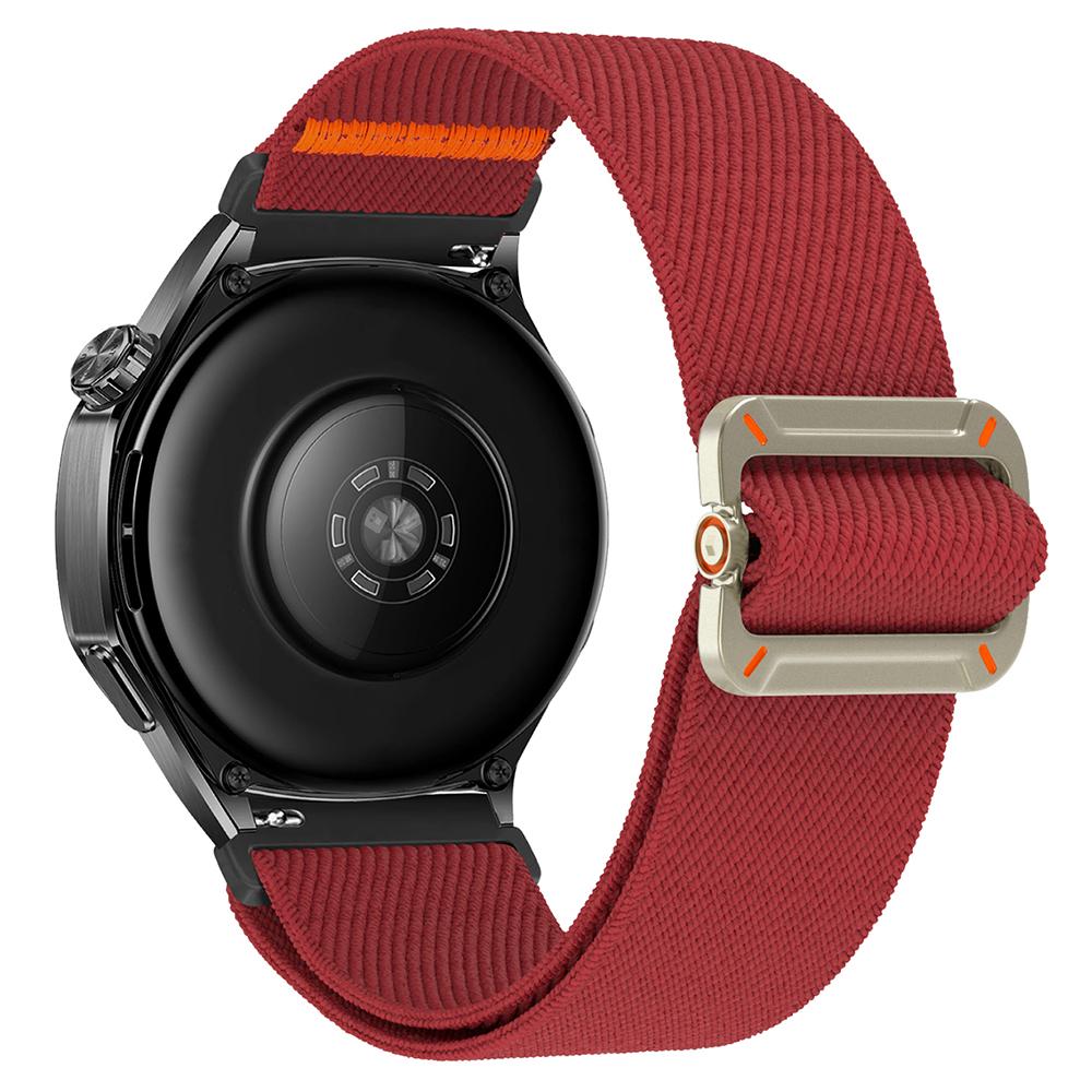 For Huawei Watch GT 5 46mm Nylon Watch Band 22mm Elastic Wrist Strap