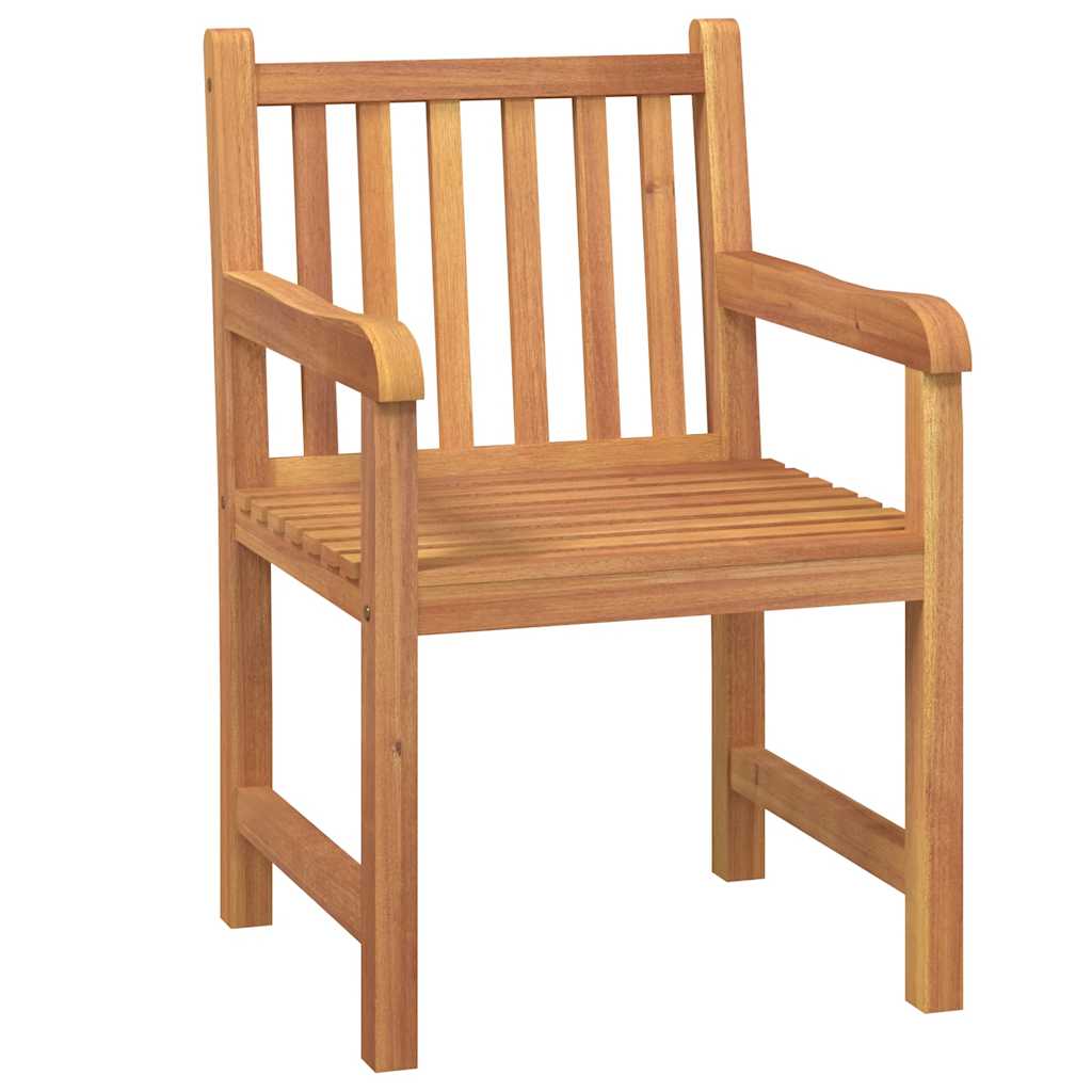 4 Piece Garden Dining Set Solid Teak Wood