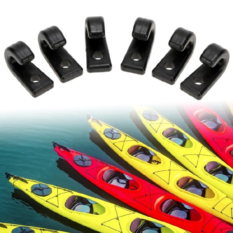 Multipurpose Nylon J Hooks For Boats Tents Quick Setup In Marine Camping Scenarios Water Sports Camping Equipment 10pcs