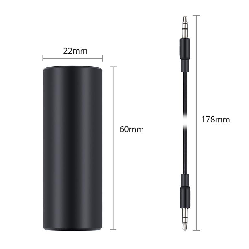 Car Audio Isolator Aux Noise Suppressor Filter Ground Loop Isolator Hum Killer For Car Audio System AUX Car Audio-visual Cable