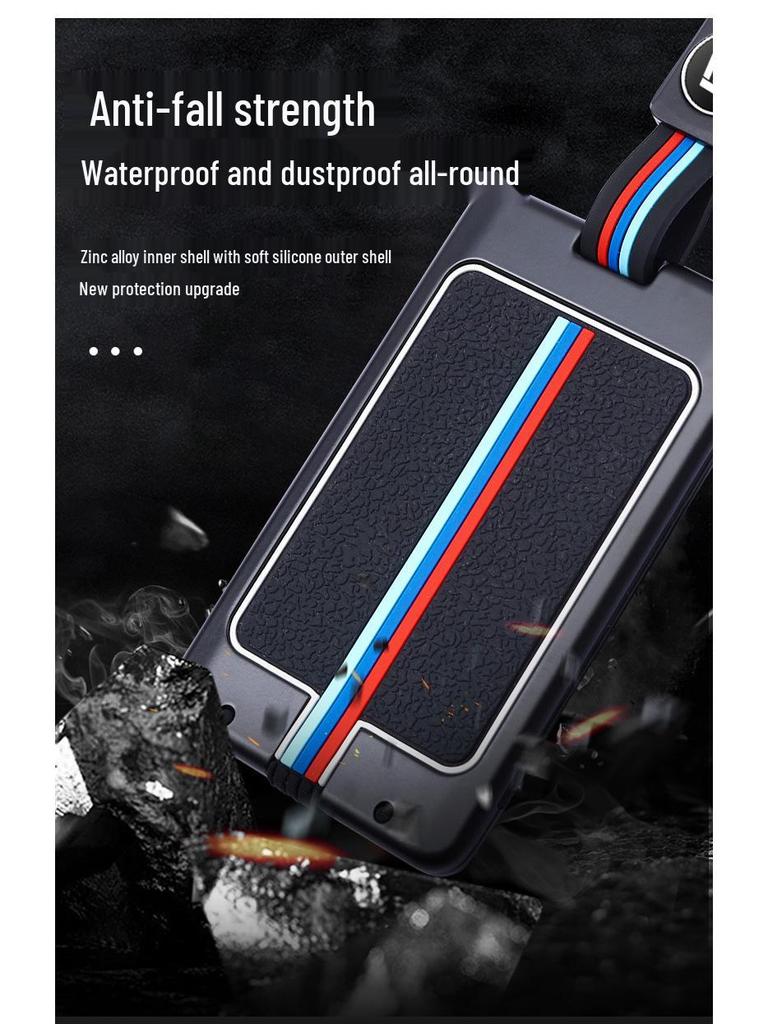 Crown Car Key Case for 12/13/14 Gen - Remote Control Protective Shell with Induction Package Buckle