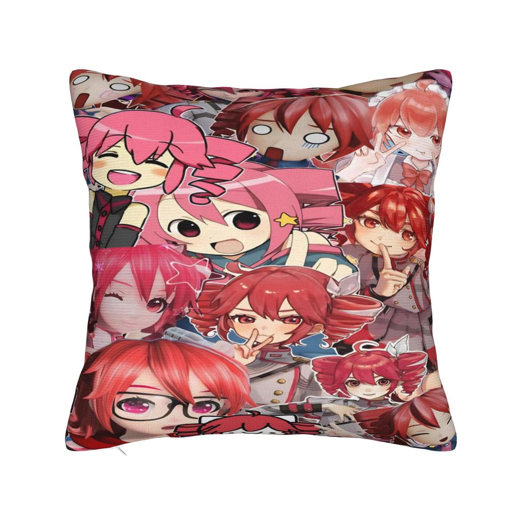 White Lily Cookie Cookie Run Kingdom Pillow Cases Cushion Cover Awesome Decorative Pillowcover for Car 4545cm