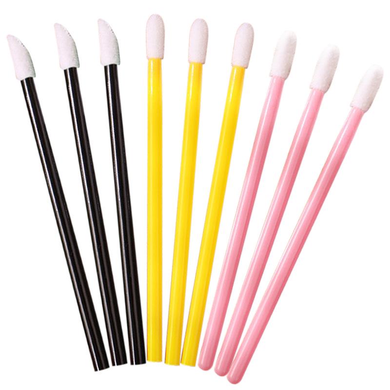 Disposable Portable Lip Brush Stick for Eyelashes & Lip Gloss Makeup
