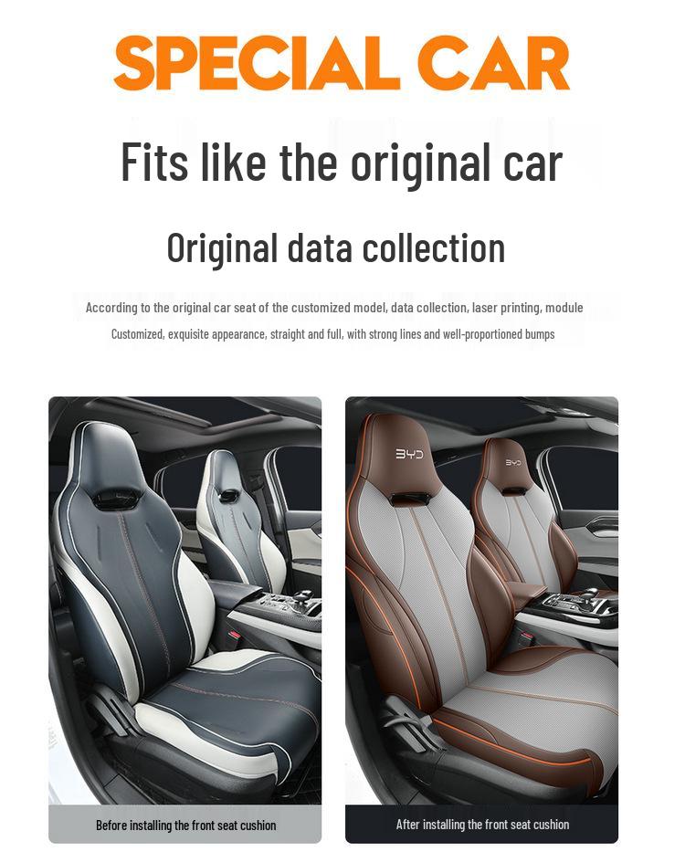 BYD Destroyer 05 Five-Seater Full Leather Car Seat Cushion - Universal All-Season Fit
