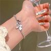 2025 Silver Butterfly Bracelet: Gentle, Exquisite, Stackable Hand Rope Jewelry