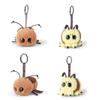 Funny Toy PP Cotton Insect Series Bee Keychain Soft Ladybug Key Rings Fans Gifts Cockroaches Spider Bag Pendant Trendy Jewelry
