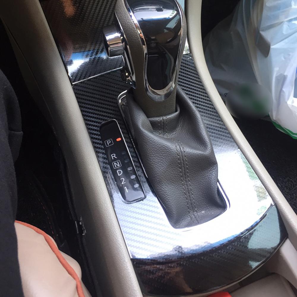 Carbon Fiber For Nissan Sylphy Bluebird 2006-2008 Car Film Interior Sticker Center Console Gear Dashboard Air Door Handle Lift Panel