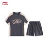 Li-Ning Girls' Casual Short Sleeve & Shorts Set