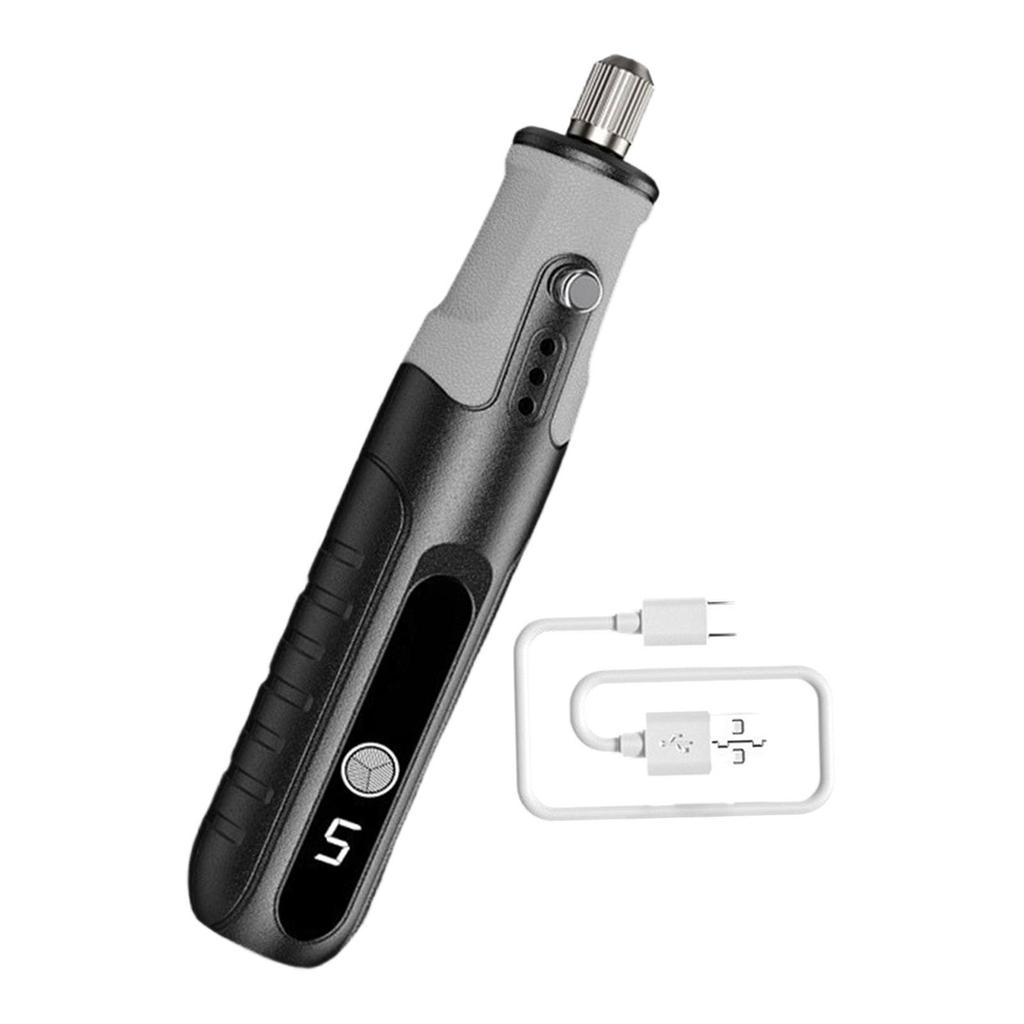 Engraving Pen Cordless Mini Electric Rotary Tool Portable Handheld Five Speed Adjustable Device USB