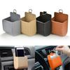 Leder Auto Lüftungsschlitz Aufbewahrungstasche Kreativ Cartoon Multifunktional Telefon Münz Organizer Box