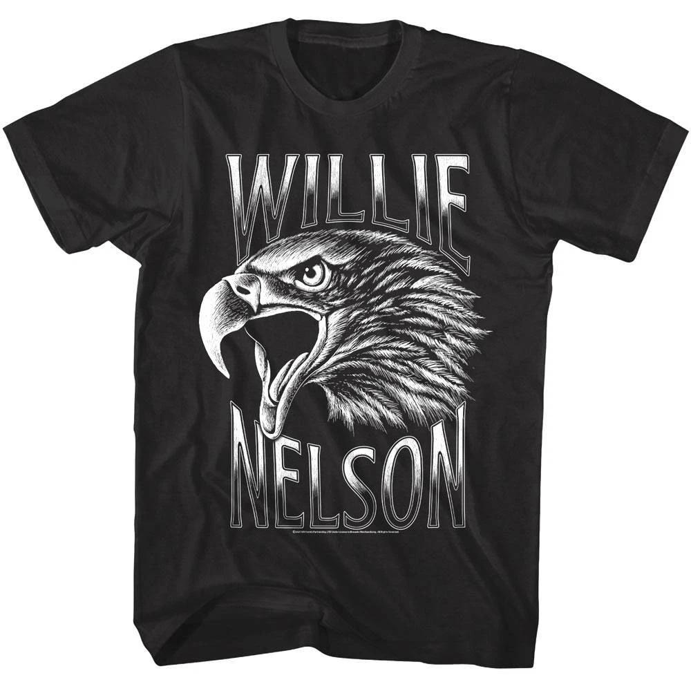 Willie Nelson Eagle Head Men s T Shirt L