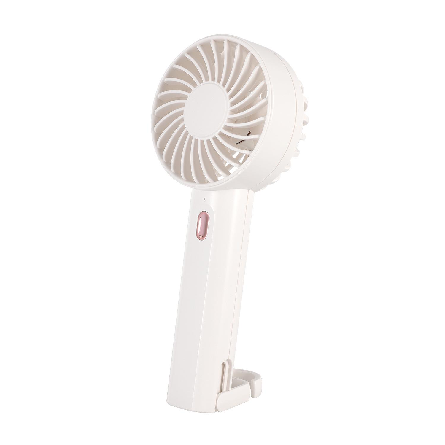 2026 New Style USB Portable Mini Handheld Outdoor Cooling Fan 73*45*194mm белый