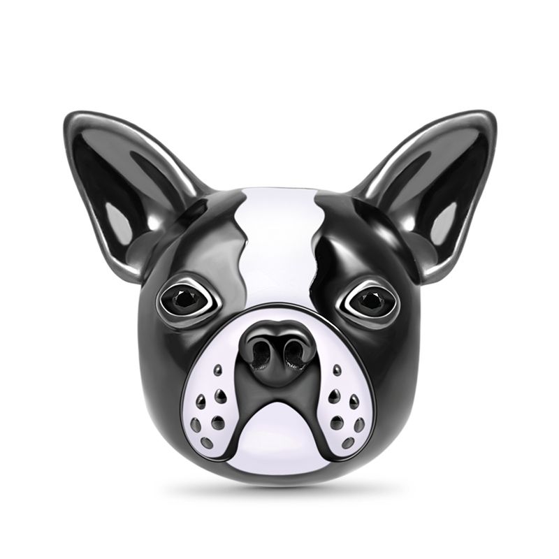 Neuer Echter Kupfer-Anhänger Kompatibel Mit Echtem Original-Armband Zubehör Damenschmuck Haustier Hund Produktserie Knochenschale Pfotenabdruck