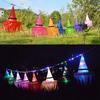 Halloween Witch Hat Party Glowing Wizard Hat Dancing Dressup Halloween Hat LED Festival Costume Props Headwear Kids Cosplay Hat