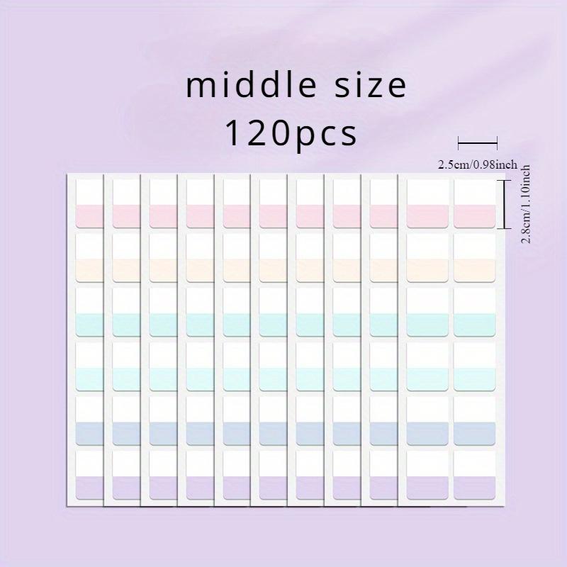 240 pcs Multicolor Sticky Writable Removable Index Tabs Markers Bookmark Notes