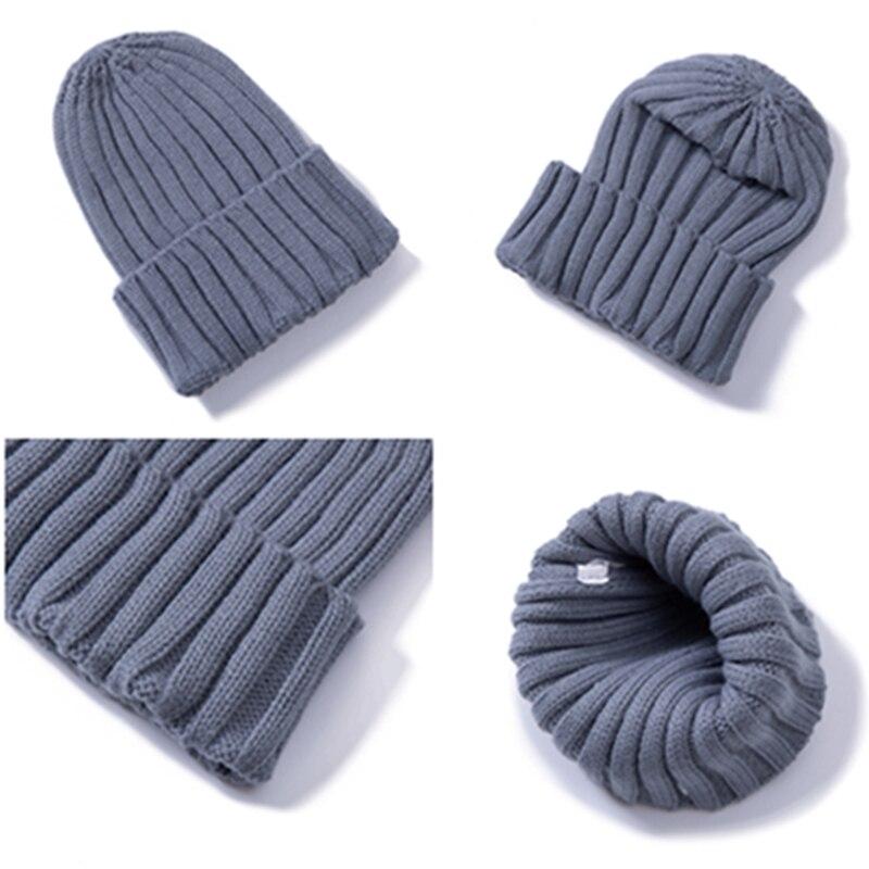 Classic Daily Women's Winter Hat Solid Warm Soft Hip Hop Autumn Knitted Hats Canady Colors Streetwear Beanies Cap