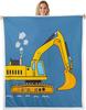 Skiing people pattern blanket winter sports design soft throw cozy home decor mountain adventure print bedroom wall hanging