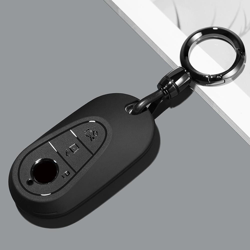 Abs Car Key Case Cover Shell For Mercedes Benz A C E S Class W204 W205 W212 W213 W176 Glc Cla Amg W177 Auto Accessories