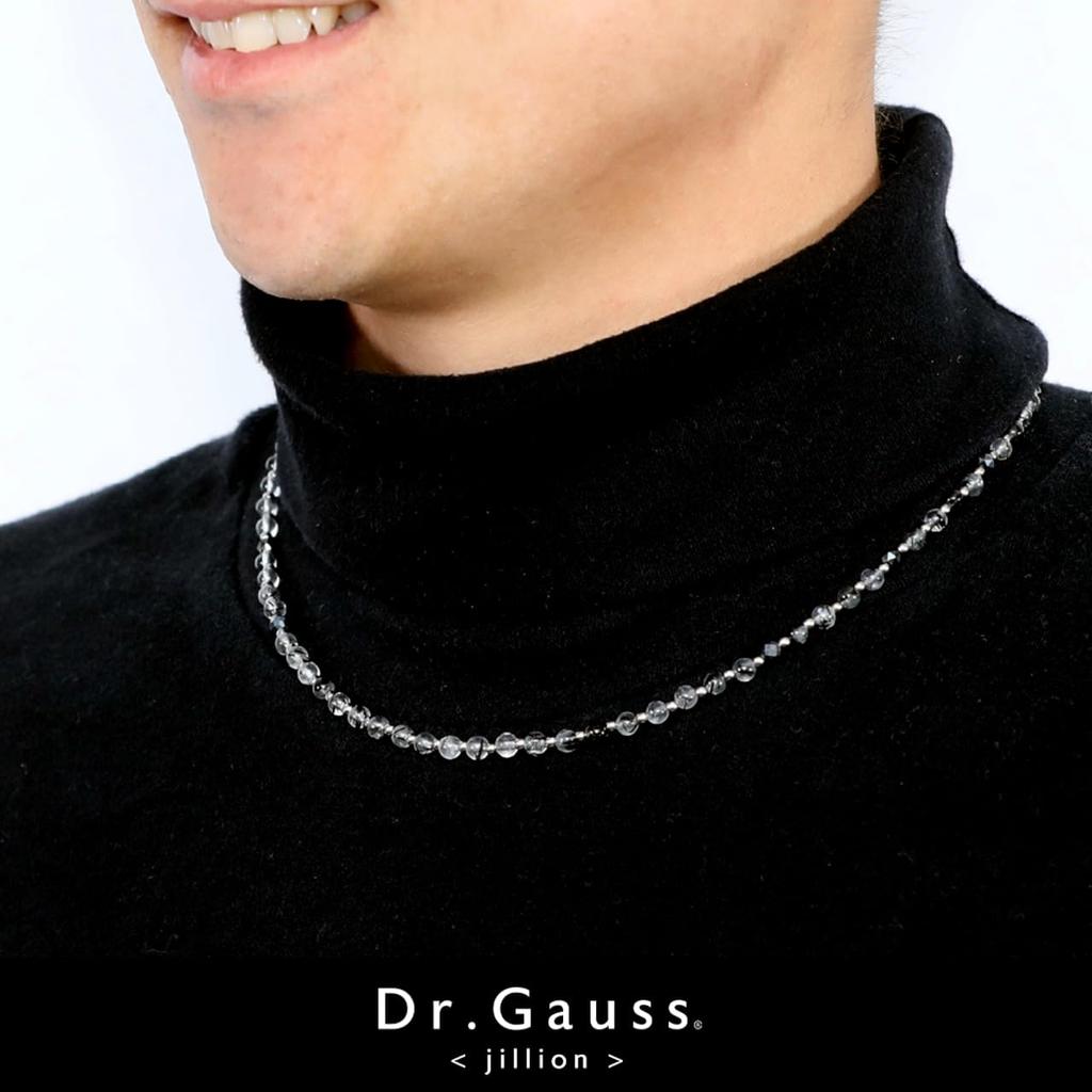 Gauss S Magnetic Medical Rutile Quartz Dr. (Doctor Gauss) <JILLION> size, approx. 45cm-50cm, Necklace, Device, Crystal,