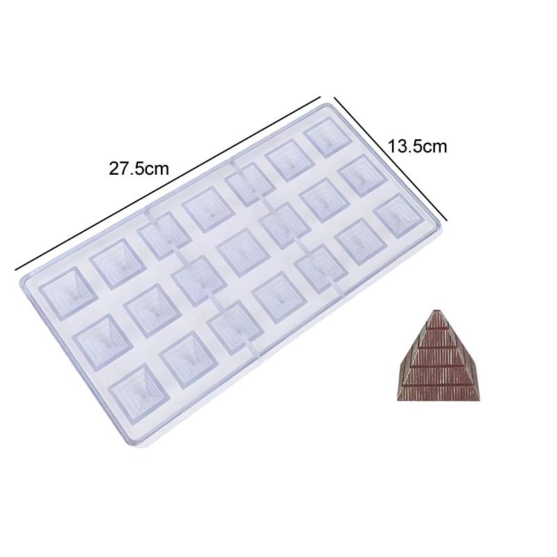 

Plastic Chocolate Mold Creative Kitchen Household Food Grade Candy Baking Mold Various Styles Shape DIY Baking Supplies TMZ