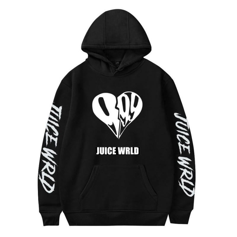 Juice WRLD Inspired Hoodie Men Women Oversized Streetwear Sweatshirt With Graphic Print Casual Pullover