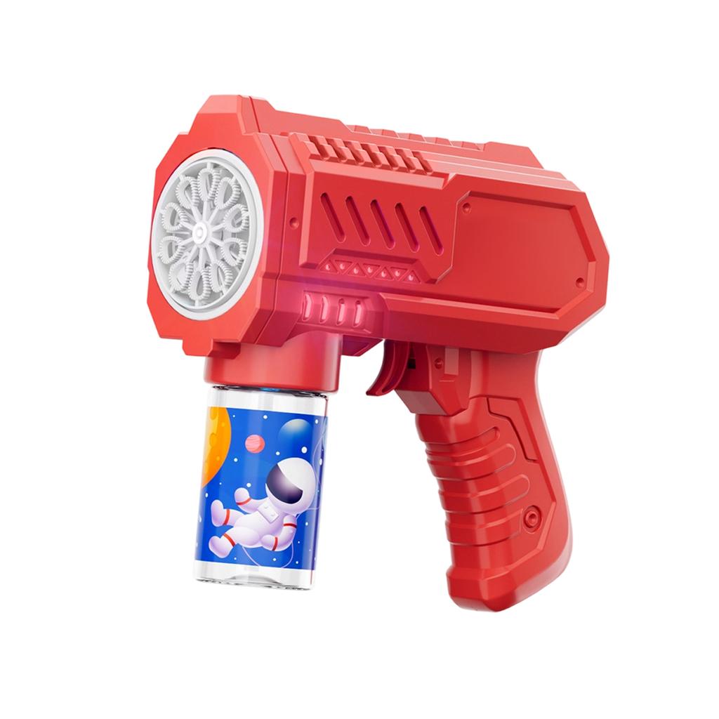 Automatic Bubble Gun Toy for Kids Electric Bubble Blower with Bubble Solution Included Safe and Easy to Use Outdoor Indoor Play Fun
