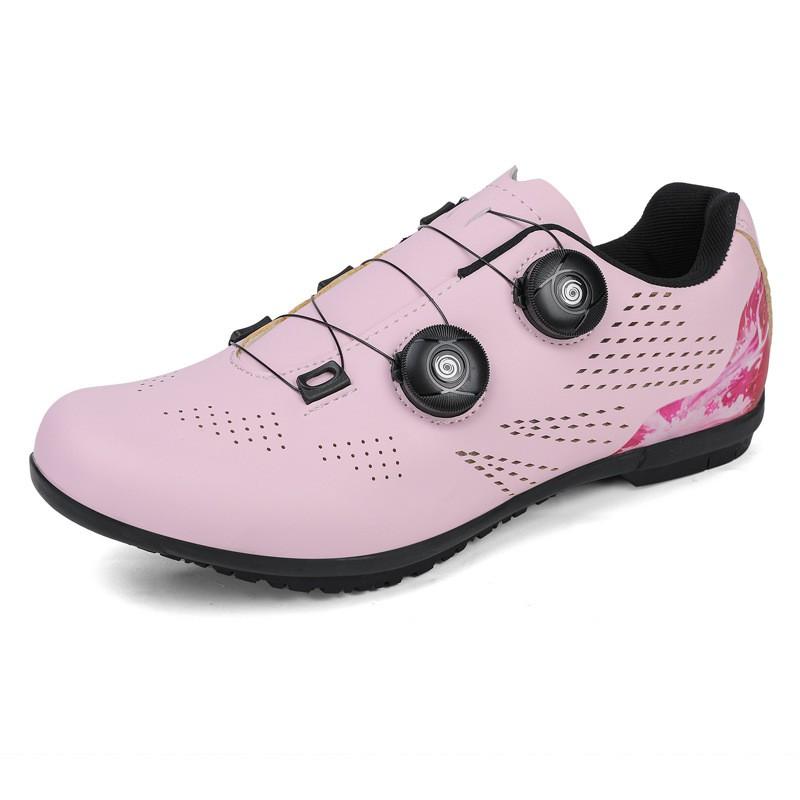 Dual-Buckle Cycling Shoes Road Mountain Bikes