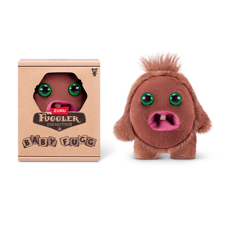Original Fuggler Baby Fugg Series 4th Generation Mini Soft Plush Doll Teeth Monster Ugly Cute Funny Toy Chlidren Christmas Gift