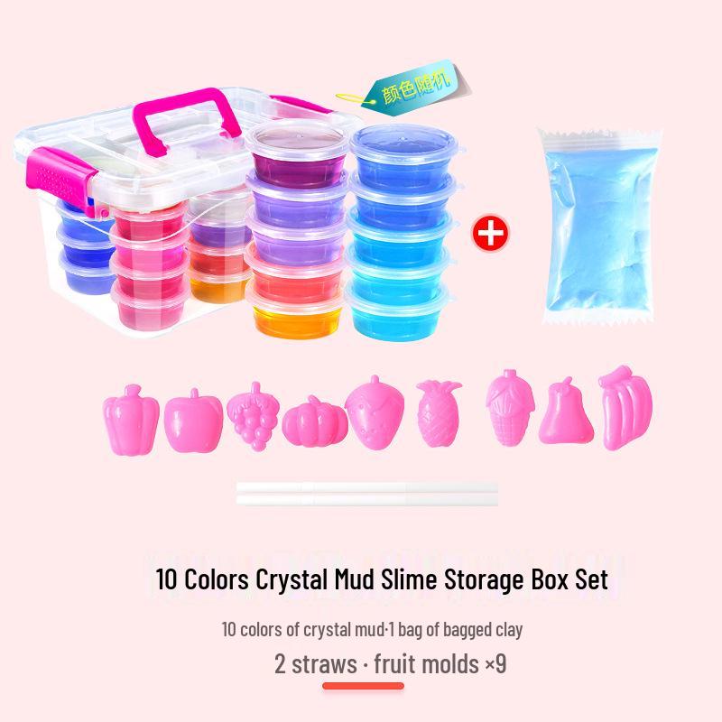 

Разноцветный кристальный слайм: Пенопластилин с эффектом Hug Milk и Bubble Putty от интернет-знаменитости