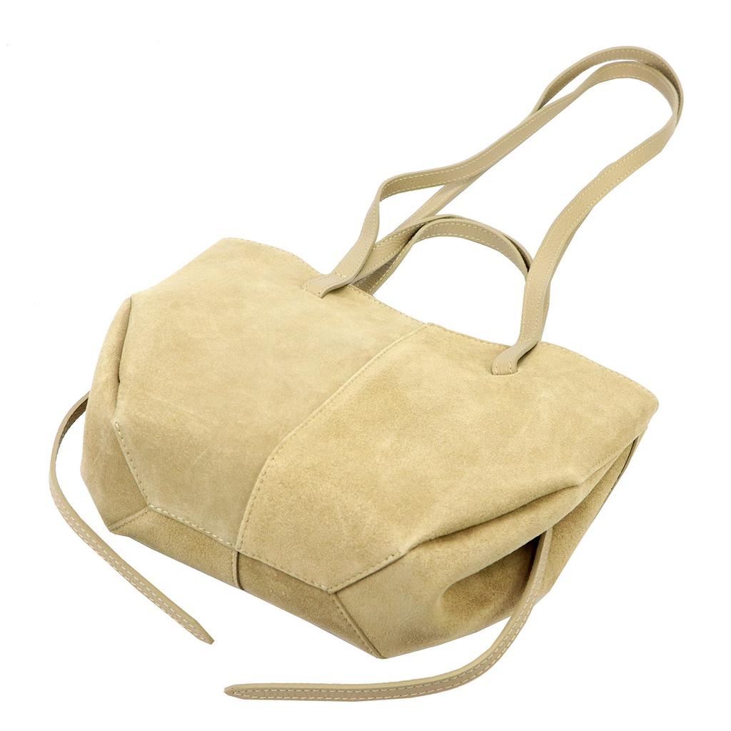 Zamszowa damska shopperbag torebka na ramię Luka