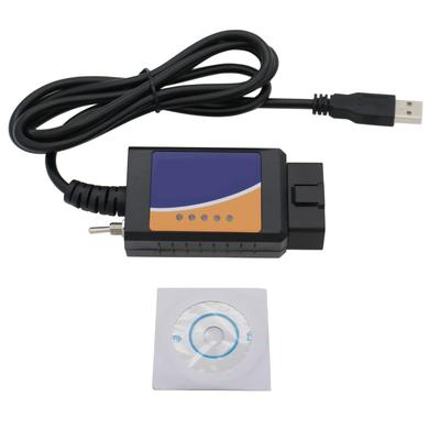 USB Adapter OBD2 Scanner, ELMconfig FoCCCus Diagnostic Scan Tool With MS-Can/HS-Can