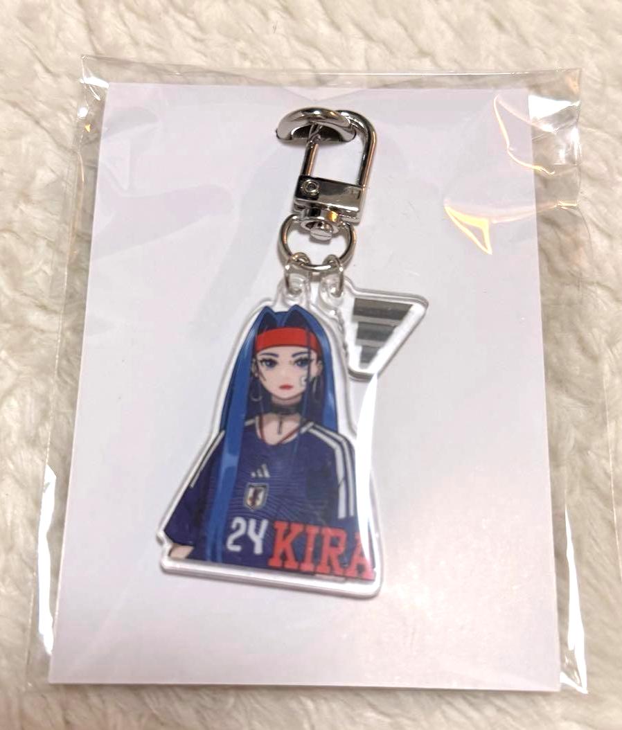 Ado adidas KIRA Acrylic Keychain Japan Soccer National Team Official