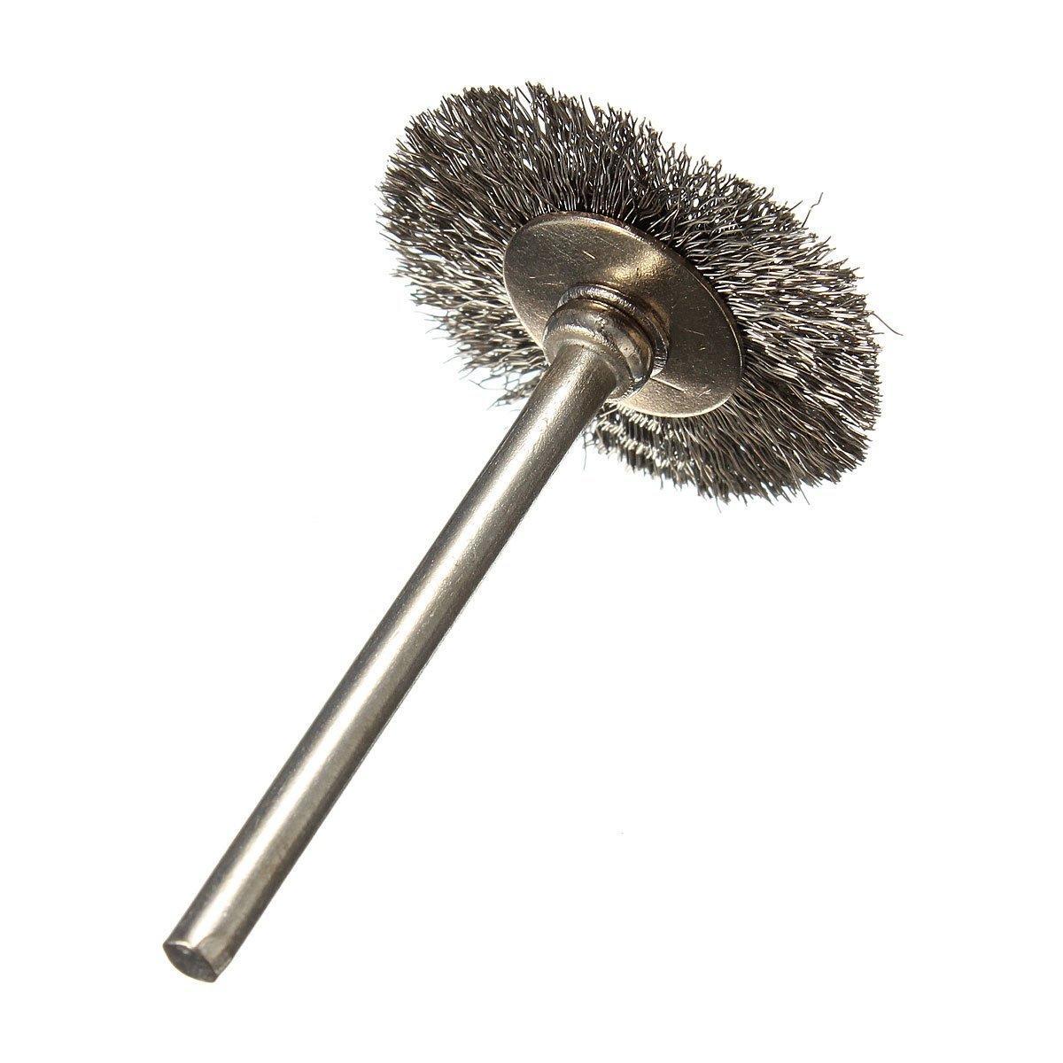 

BHBL 10 pcs Stainless Steel Wire Brushes Disc Brush Round Brush 25mm Diameter for China Mainland